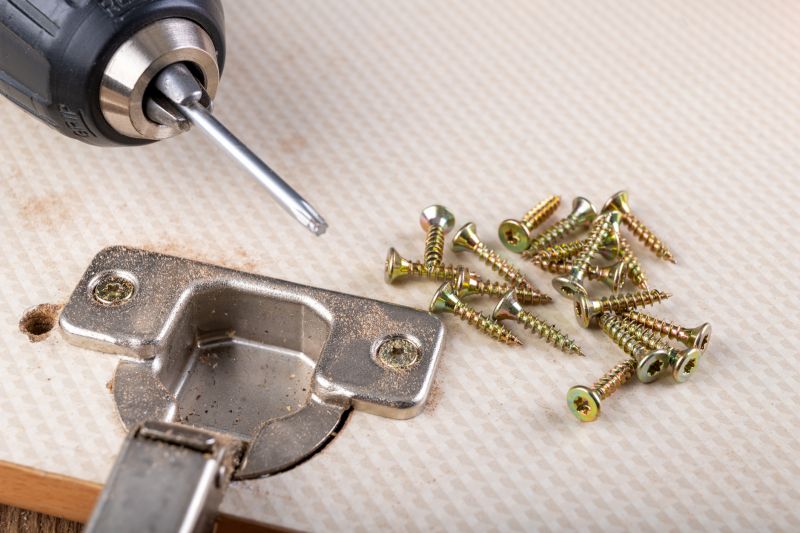 Cabinet Hinge Installation